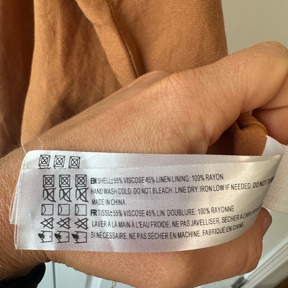 En Saison Sophie Cutout Mini Dress Brown (Size L) - Picture 8 of 11